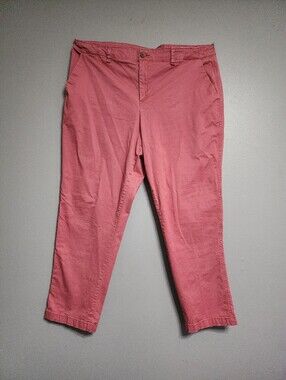 Gap Pink Girlfriend Khaki Pants